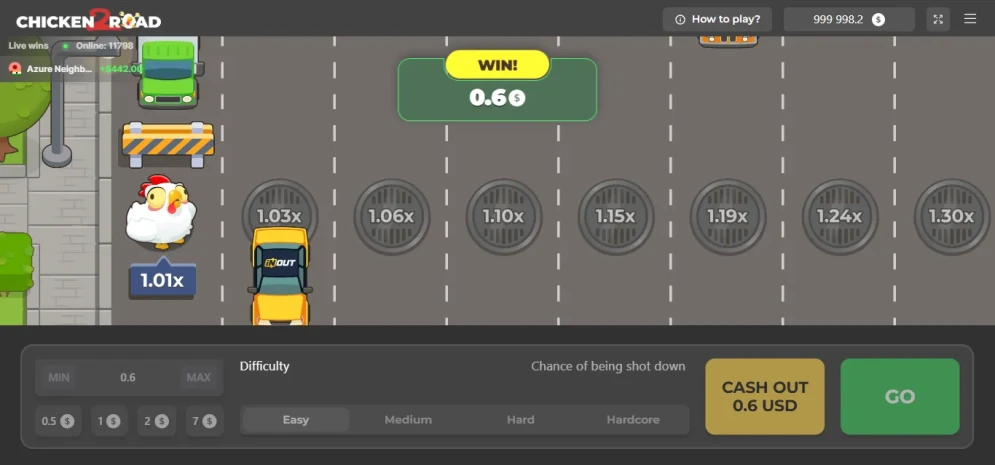 Chicken Road 2 gameplay